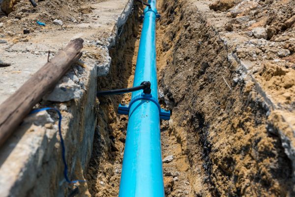 Water Main Installation in Saint George