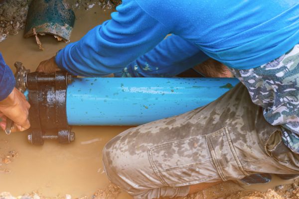 Underground Water Line Repair in Saint George